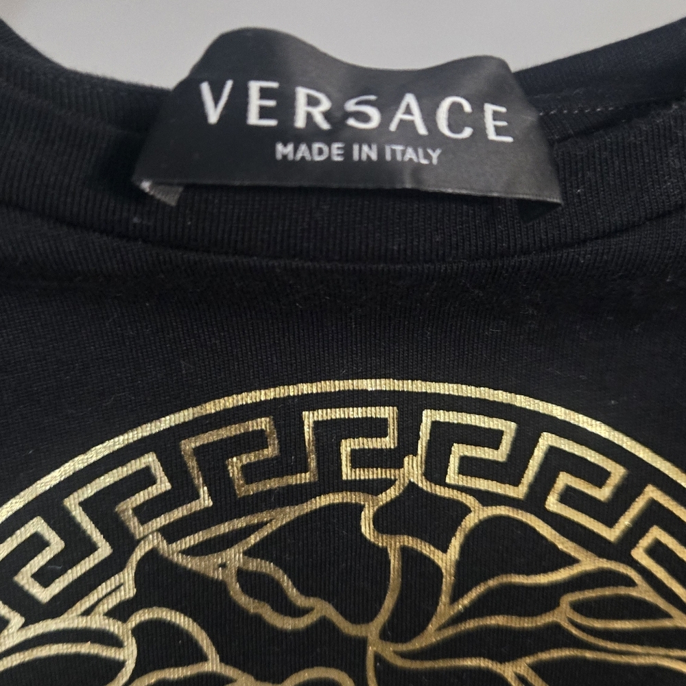 KIDS Versace dress shirt size 10-12 gilrs